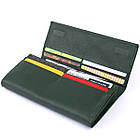 Гаманець на магнітах з клапаном жіночий ST Leather 19240 Зелений, фото 3