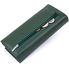 Гаманець на магнітах з клапаном жіночий ST Leather 19240 Зелений, фото 6