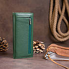 Гаманець на магнітах з клапаном жіночий ST Leather 19240 Зелений, фото 9