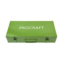 Паяльник для пластикових труб Procraft PL1600, 800 Вт, 50-300 °С, Насадки 20,25,32,40,50,63 мм, кейс, фото 11