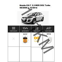 Комплект фільтрів Mazda CX-7  2.3 MZR DISI Turbo (2006-2014) WIX
