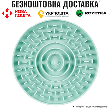 Миска Trixie Junior для повільного годування цуценят, блакитна, пластик, d 15 см