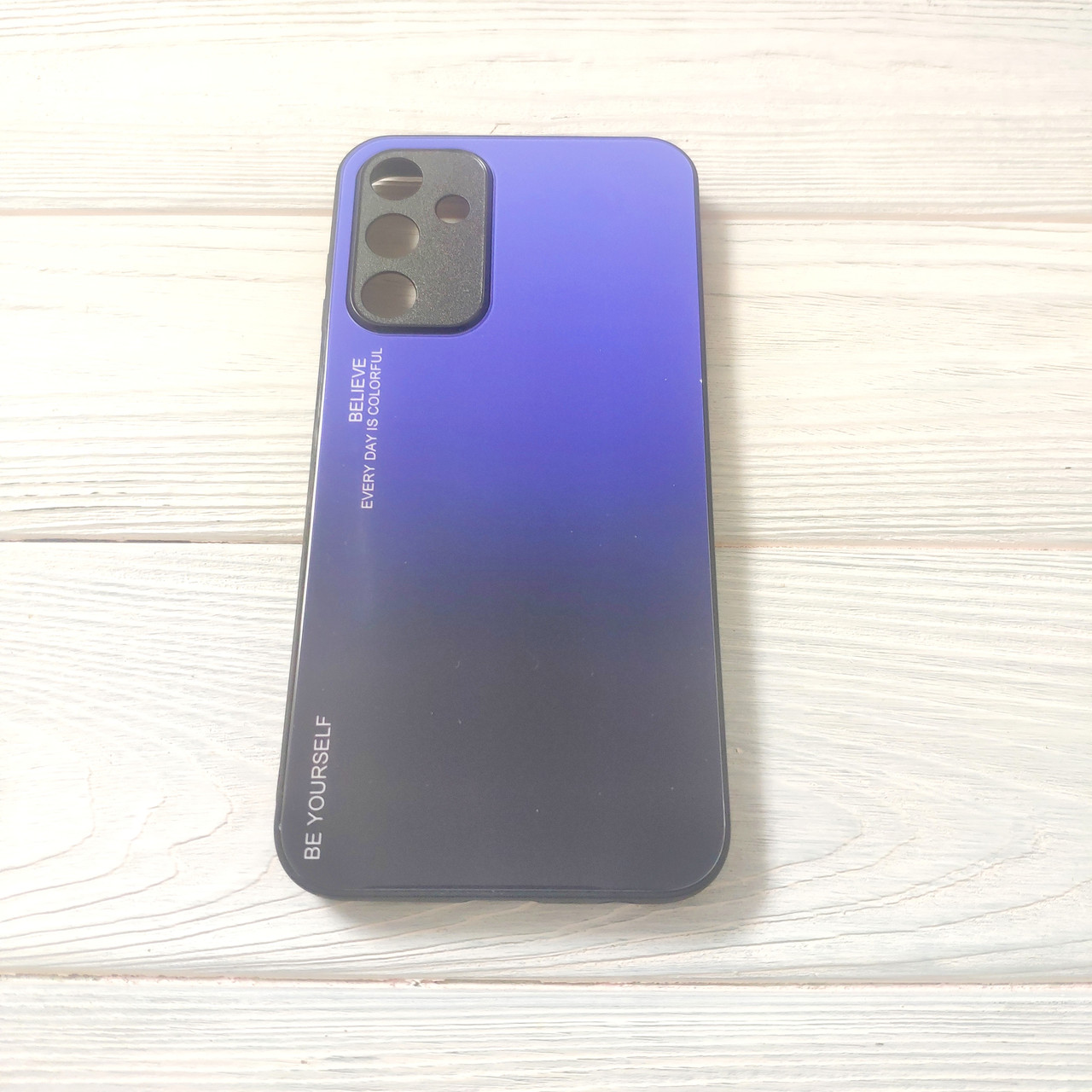 Чохол Gradient для Samsung Galaxy A15 / A155 blue-black