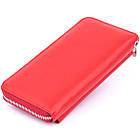 Гаманець з кишенькою на лицьовій стороні жіночий ST Leather 19366 Червоний, фото 2