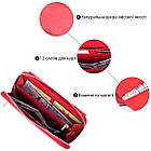 Гаманець з кишенькою на лицьовій стороні жіночий ST Leather 19366 Червоний, фото 4