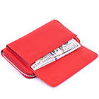 Гаманець з кишенькою на лицьовій стороні жіночий ST Leather 19366 Червоний, фото 7