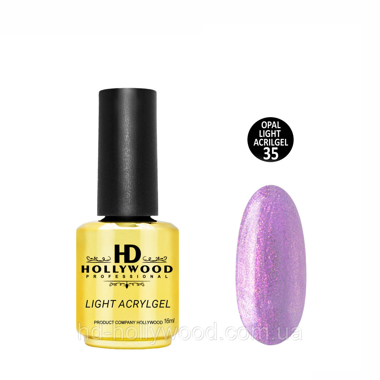 Рідкий акригель Light Acrygel 35 HD Hollywood, фото 1