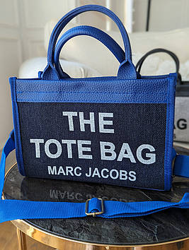 Сумка жіноча Маркбалкс міні синій Marc Jacobs Tote Bag