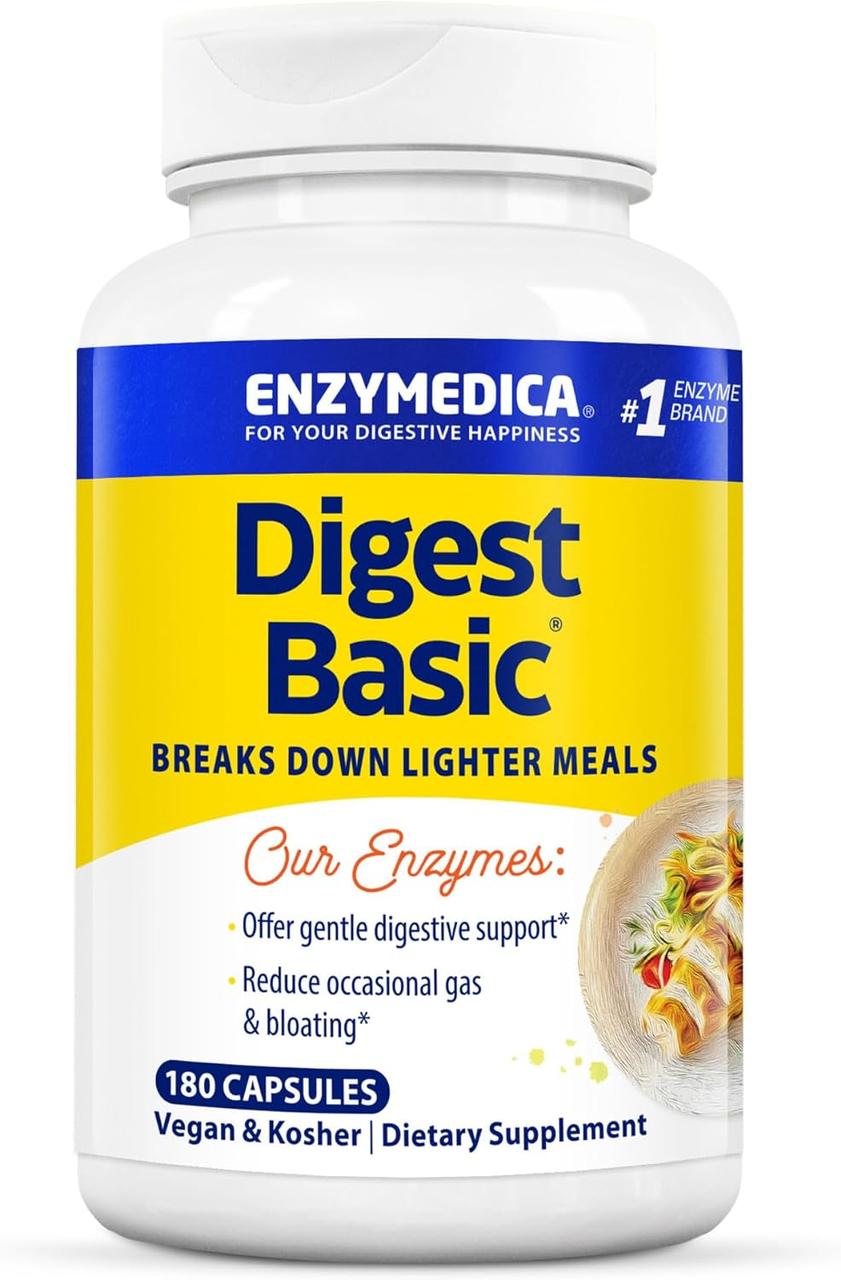 Enzymedica Digest Basic Essential Enzyme Formula 180 капсул