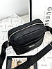 Чоловіча сумка месенджер Guess через плече чорний Гес, фото 5