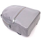 Шкіряний жіночий рюкзак з натуральної шкіри Shvigel 16308 Сірий, фото 3