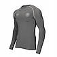 Чоловічий рашгард компресійний Physical Gallery Baodinong сірий, фото 4