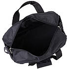 Невелика дорожня сумка з якісного поліестеру FABRA 22581 Чорний, фото 8