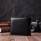 Стильний чоловічий гаманець із натуральної шкіри ST Leather 22457 Чорний, фото 10