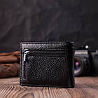 Якісний затиск із натуральної шкіри ST Leather 22472 Чорний, фото 10