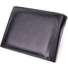 Зручне чоловіче портмоне з натуральної шкіри ST Leather 22482 Чорний, фото 3