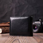 Зручне чоловіче портмоне з натуральної шкіри ST Leather 22482 Чорний, фото 10