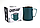 Rhino Classic Milk Pitcher пітчер для молока - Teal Blue-синій 450 мл, фото 5
