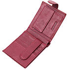 Практичний жіночий гаманець з натуральної шкіри ST Leather 22554 Бордовий, фото 7