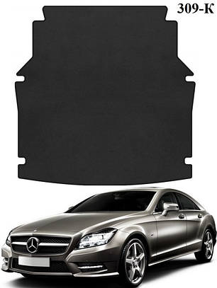 Ворсовий килимок у багажник Mercedes CLS-Class C218 '10-18, фото 1