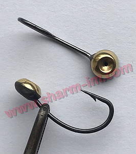 Літня мормишка на коропа Золото L - 23 мм Кулька, Вага - 1,15 г