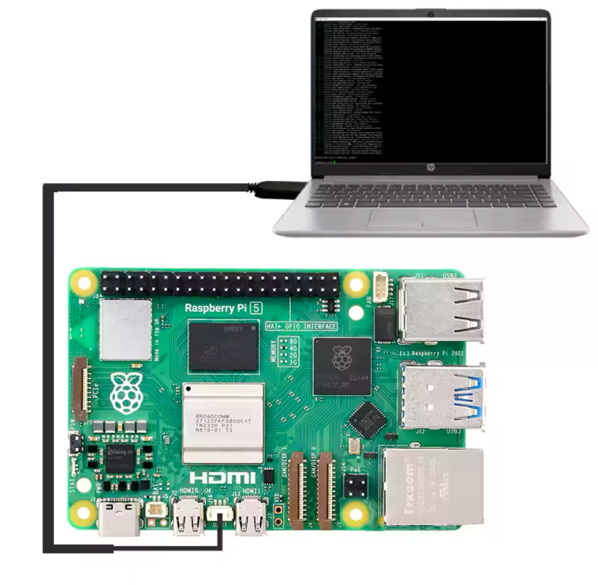 Кабель Raspberry Pi 5 USB - UART