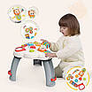 Багатозадачний звуковий столик дитині Ігрова панель телефон Брязкальце Пальчикові ігри Розвиток слуху зору, фото 2