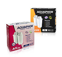 Набор комплектів змінних картриджів для глечика Аквафор А5Н та А5 mg (2шт+2шт)