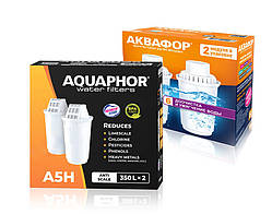 Набір картриджів для глечика Аквафор А5Н+В6 пом'якшення(по 2 модуля в комплекті ) 4 шт
