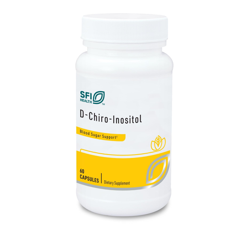 D-Chiro-Inositol - 150 мг. (метаболізм інсуліну та глюкози) Klaire Labs/SFI Health. 60 капсул BX199, фото 1