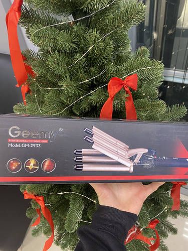 Современная плойка для волос Geemy GM-2933 на 5 волн, Плойка для ...