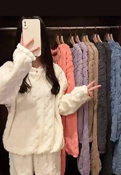 Піжама тепла махрова для підлітків