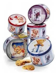 Печиво Вершкове Jacobsens Bakery Teddy Bears в з/б 300 г Данія