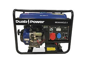 Трифазний бензиновий генератор Duab-Power MG9000CLE-3
