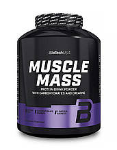 Гейнер BioTech USA Muscle Mass 4 кг Угорщина смак