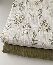 Муслін (жатка 1,35 м) польові квіти, 135см