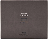 ZARA Man Silver / Man Blue Spirit set 90ml +90ml набір   (оригінал оригінал Іспанія), фото 2