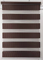 Рулонная штора ВН DN-234 Тёмно-коричневый