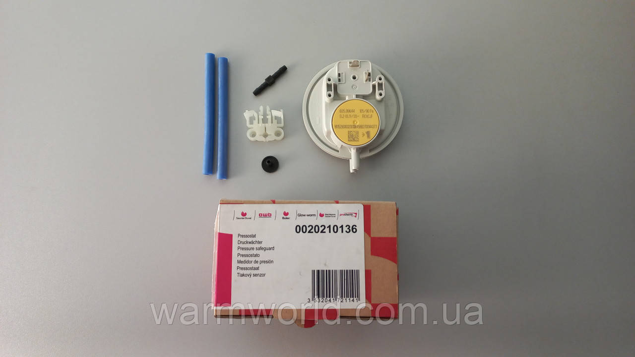 0020210136 Пресостат, датчик тиску повітря 105/90 Па Пантера - Panther v20 Protherm +