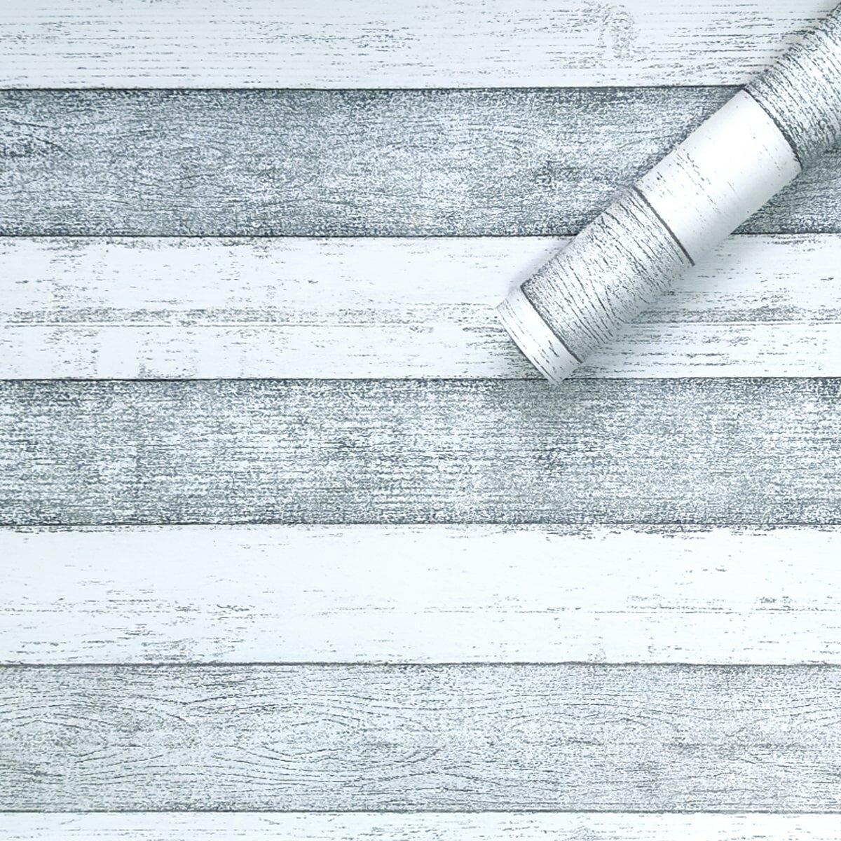 Самоклеюча плівка 0,45х10м х 0,07мм Деревно-вугільна SW-00001265, фото 1