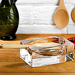 Підставка для ложок кришталева Cruet 9,5 см Nude Glass, фото 4