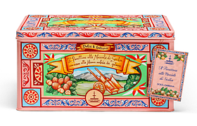 Різдвяний подарунковий набір Dolce & Gabbana Luxury Hazelnut Panettone Manna Cream 1кг