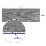 Молдинг вініловий самоклеючий 5000х100х2мм Матовий (D) SW-00001797, фото 3