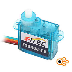 Сервопривід Feetech FS0403-FB (Кут 180° / FB)