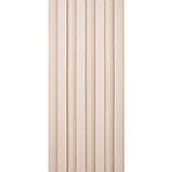 Рейка декоративна WPC стінова 3000х160х23мм Молочний SW-00001858, фото 5