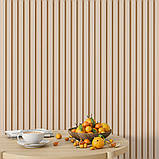 Рейка декоративна WPC стінова 3000х160х23мм Молочний SW-00001858, фото 7