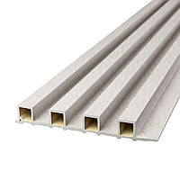 Рейка декоративна WPC стінова 3000х160х23мм Світло-сірий SW-00001860