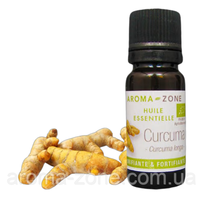 Ефірна олія Куркума  (Curcuma longa) BIO 10 мл