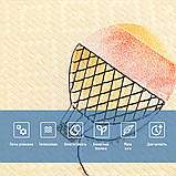 Панель стінова 3D 700х700х4мм Повітряні кулі рогожка SW-00001973, фото 4