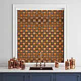 Мозаїка з декоративного скла 298х298х4,5мм Оранж SW-00002360, фото 5